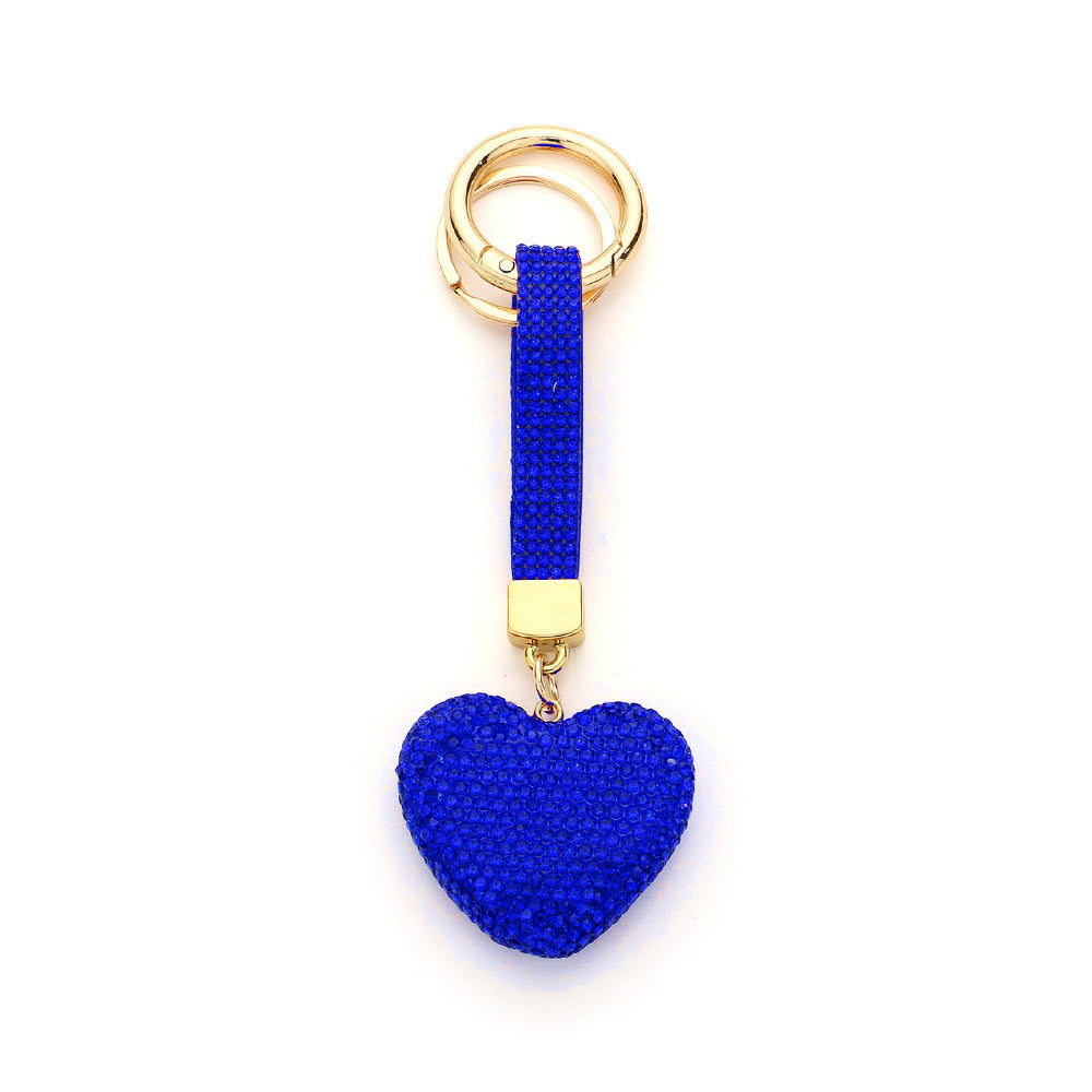 Bling Heart Keychain from Madeline Love