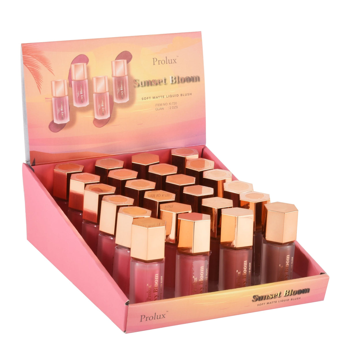 Dewy Bloom Liquid Blush from Prolux Cosmetics