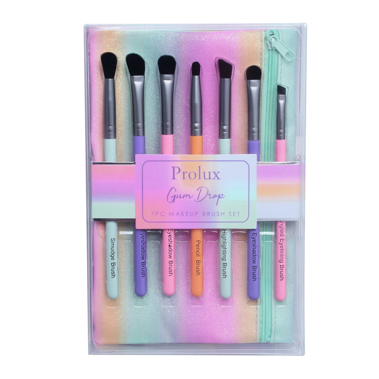 7pc Deluxe Brush Set | Makeup Brush Face Set from Prolux Cosmetics