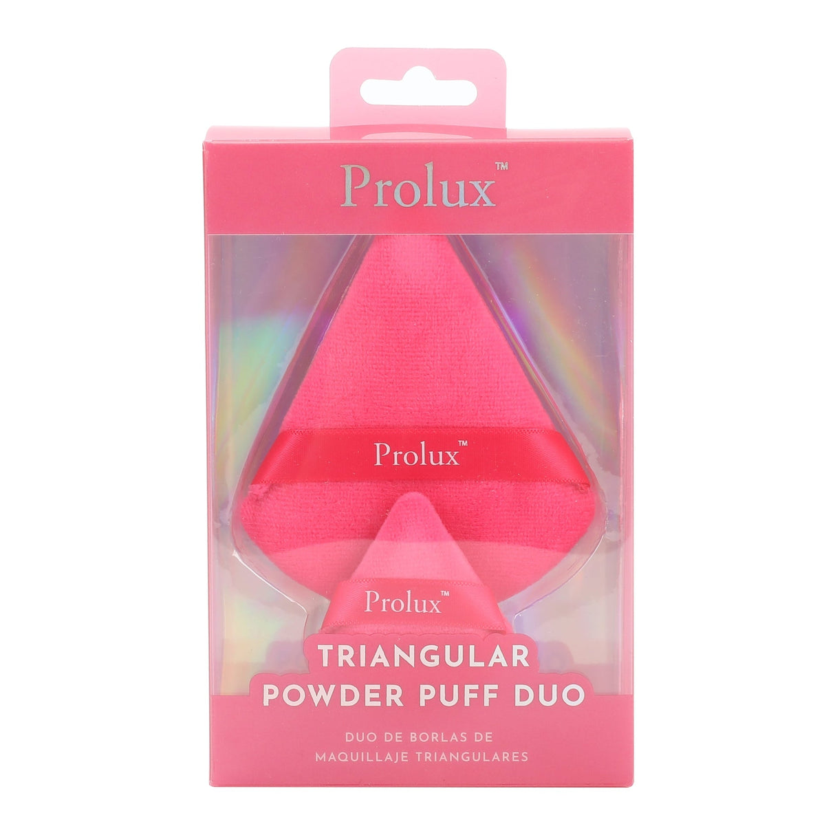 Triangular Powder Puff Duo from Prolux Cosmetics