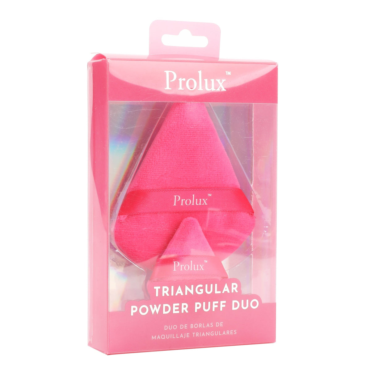 Triangular Powder Puff Duo from Prolux Cosmetics