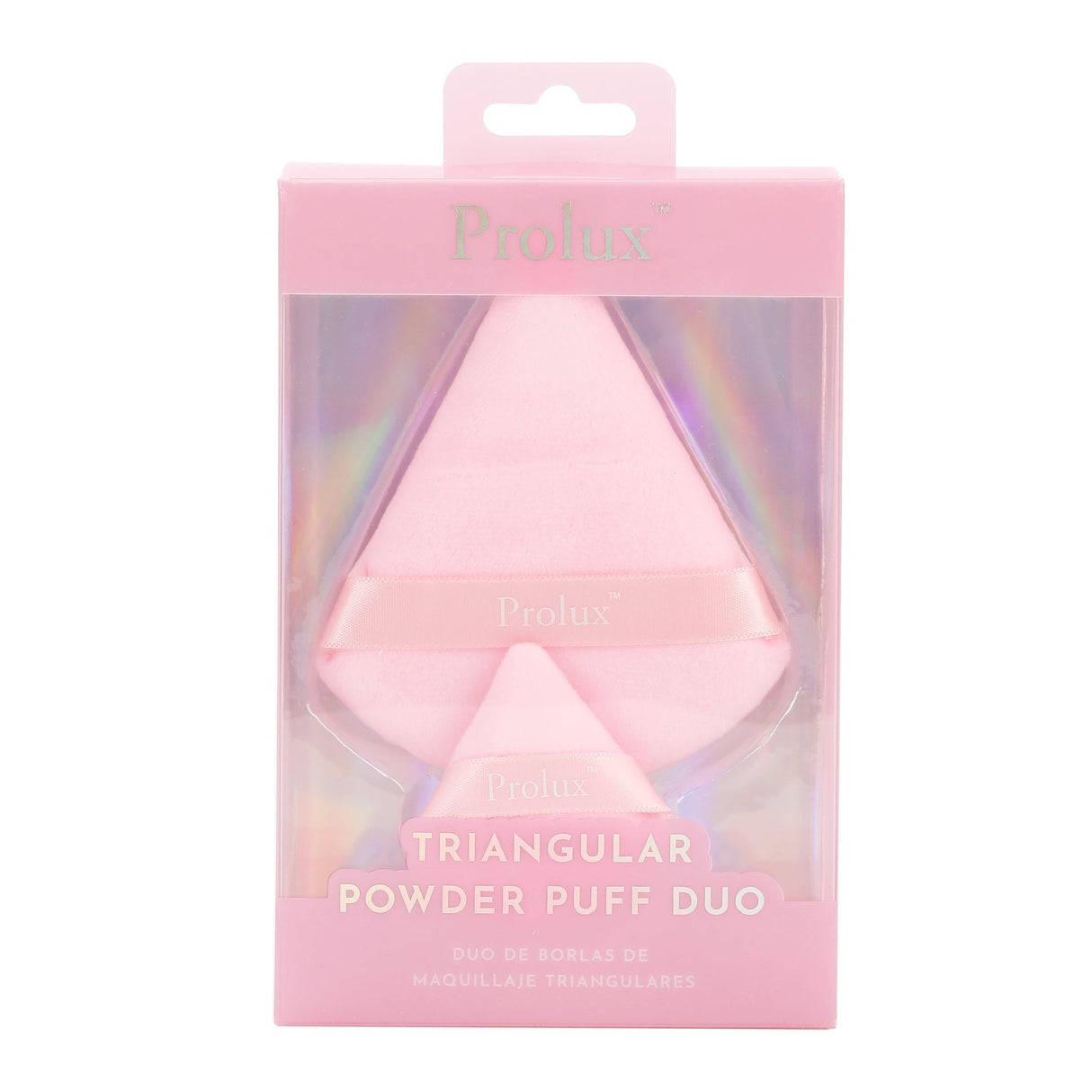Triangular Powder Puff Duo from Prolux Cosmetics