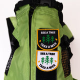 See A Tree Take a Wee Arch Patch from K9 Sport Sack