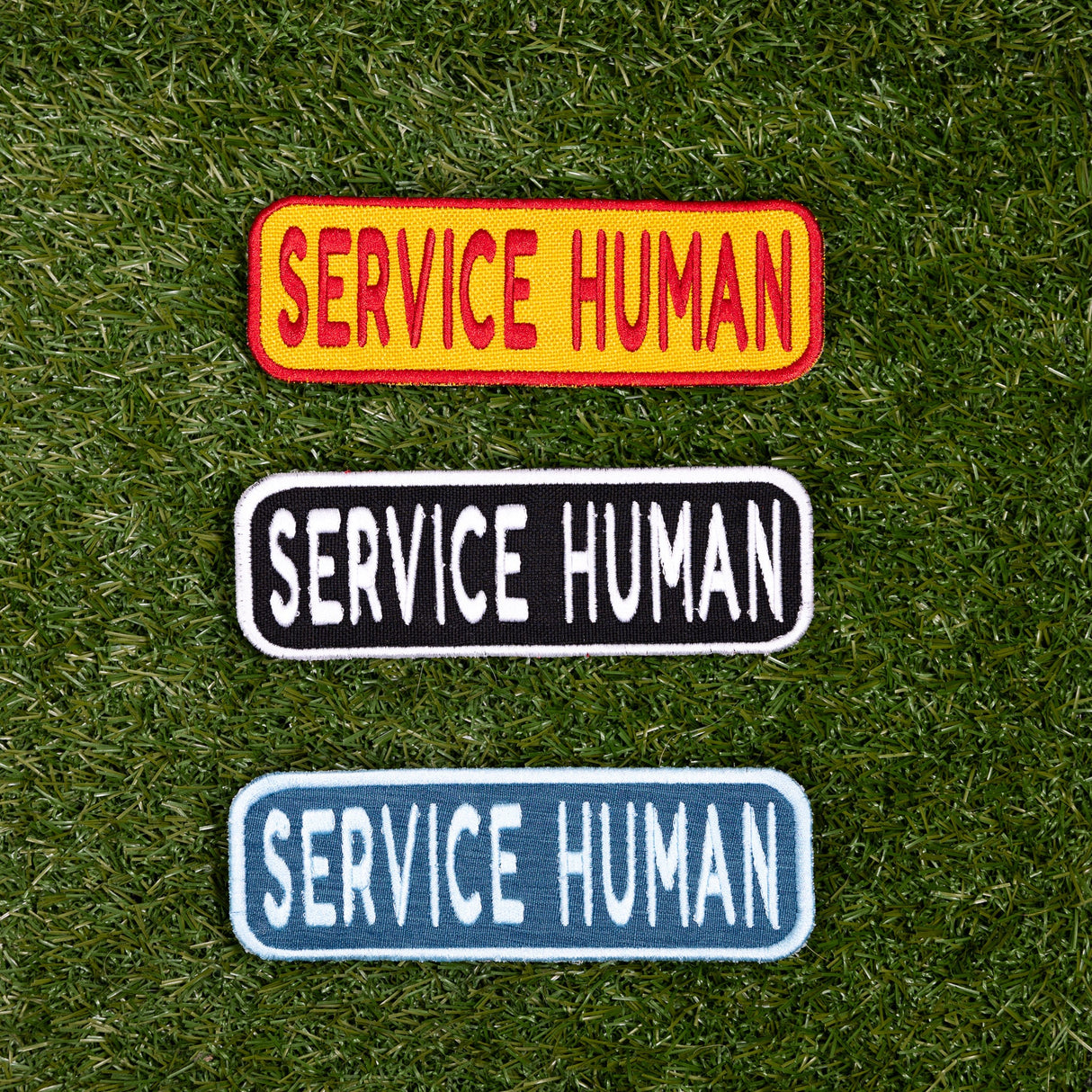 Service Human 2x6 Patch from K9 Sport Sack