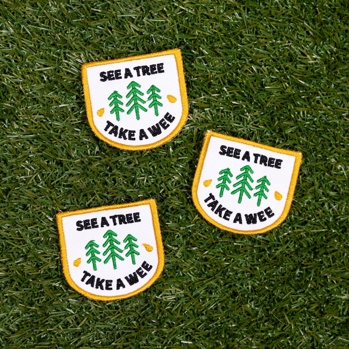 See A Tree Take a Wee Arch Patch from K9 Sport Sack