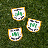 See A Tree Take a Wee Arch Patch from K9 Sport Sack