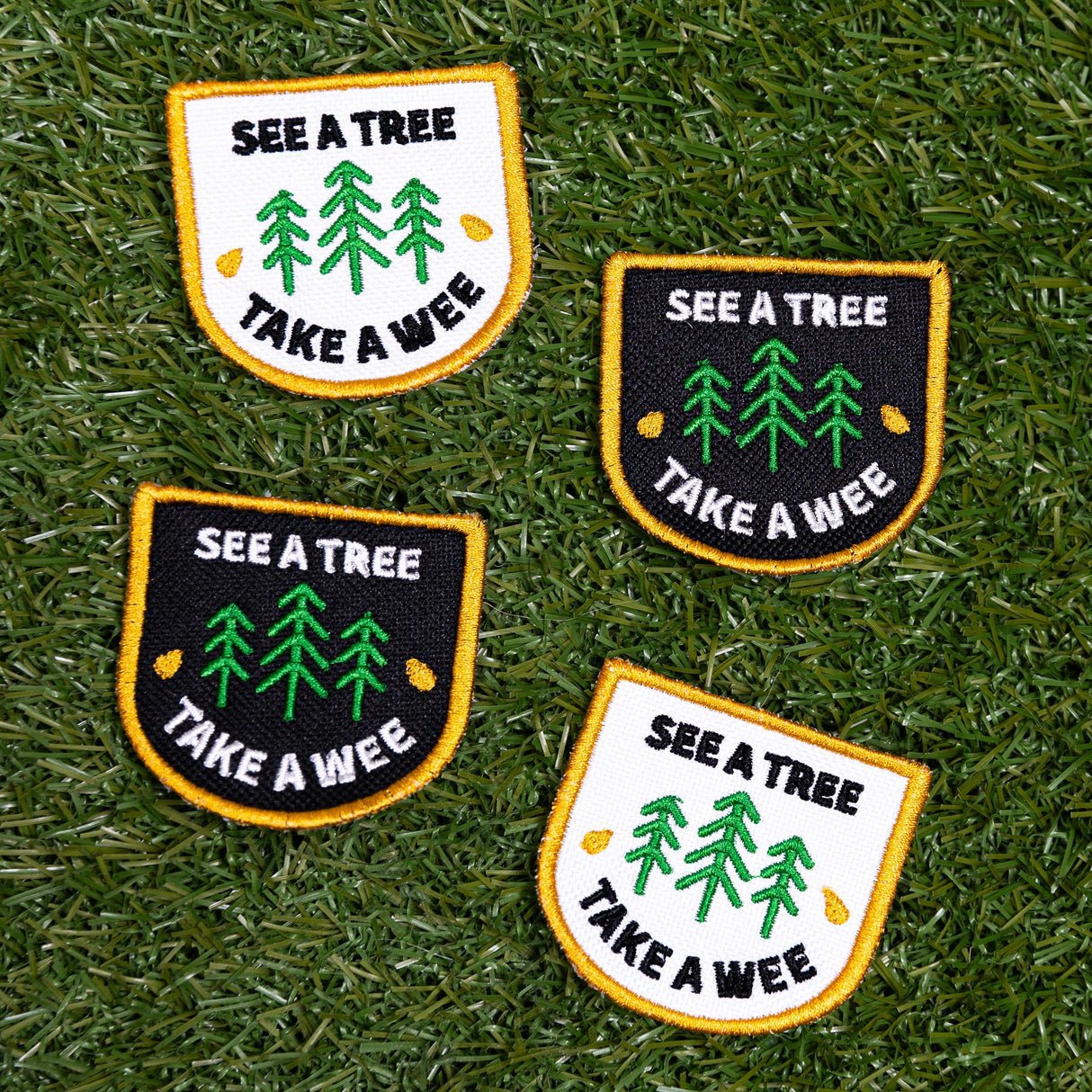 See A Tree Take a Wee Arch Patch from K9 Sport Sack
