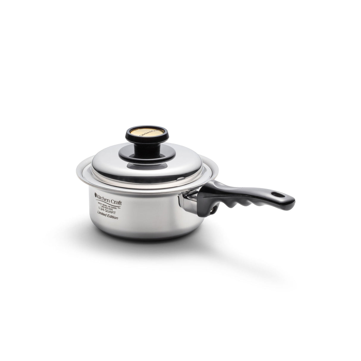 Kitchen Craft - 1-3/4 Quart Saucepan From WaterlessCookware