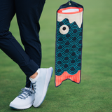 Koi Utility Towel (Blue) from Tomo Golf