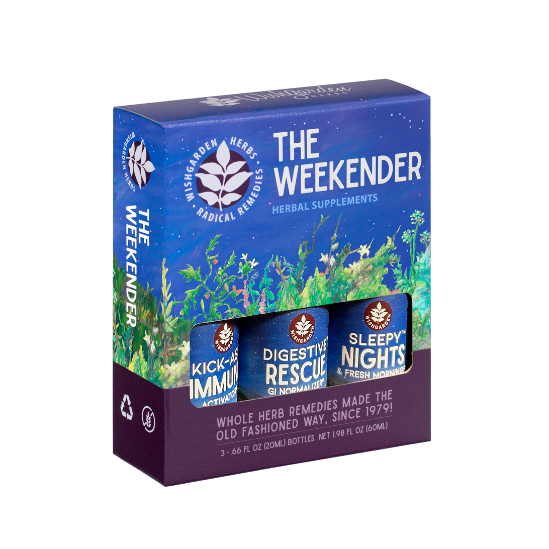 The Weekender Travel 3-Pack from WishGarden Herbs