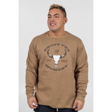 UPTOP WESTERN SKULL 3.0 CREWNECK SWEATSHIRT From UpTop