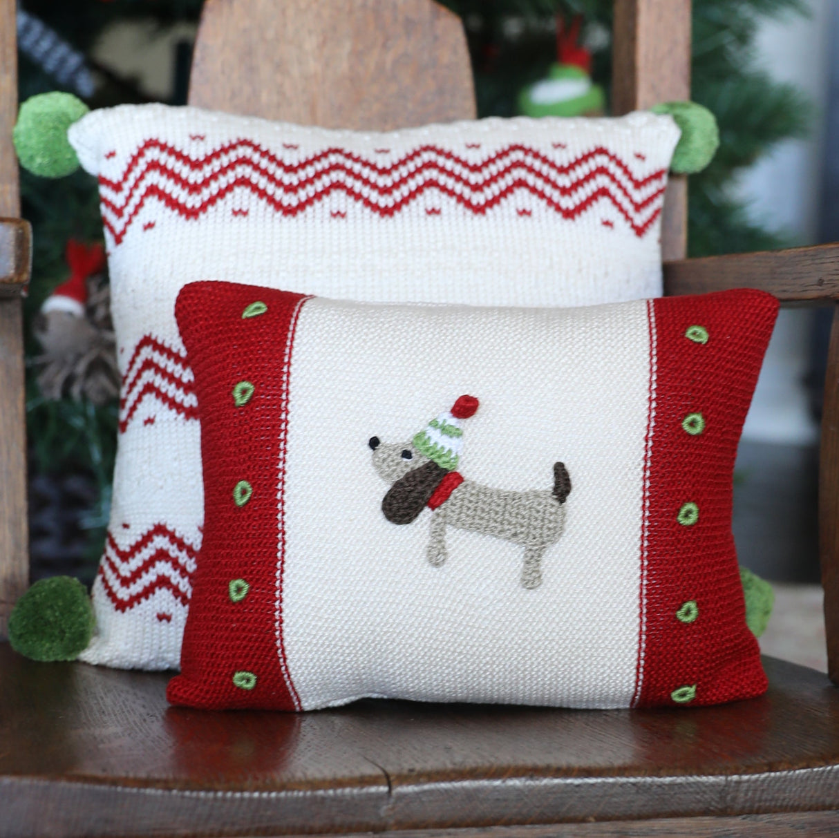 Dog Mini Pillow from Melange Collection