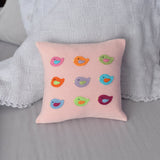 Bird 10" Pillow from Melange Collection