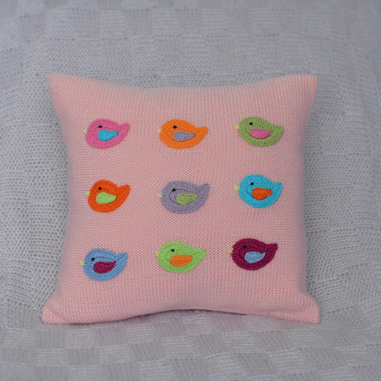 Bird 10" Pillow from Melange Collection
