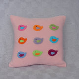 Bird 10" Pillow from Melange Collection