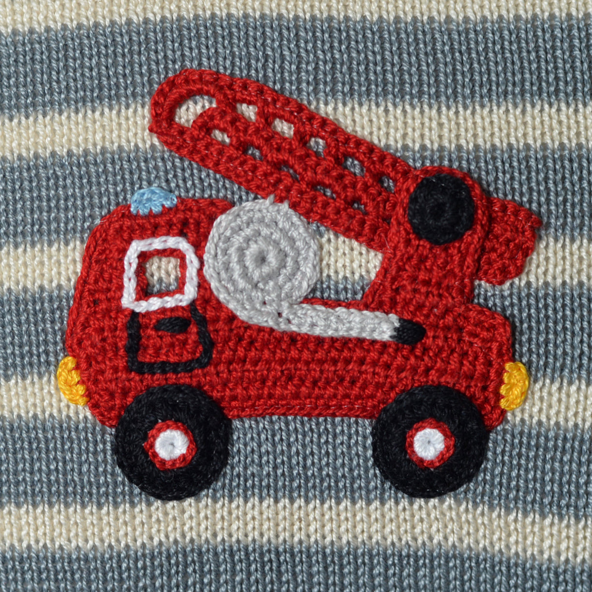 Fire Truck 10" Pillow from Melange Collection