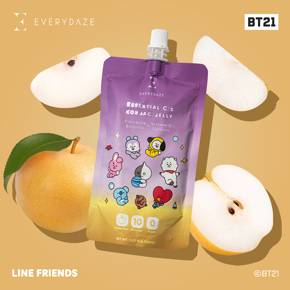 EVERYDAZE with BT21: Essential C’s Konjac Jelly – Pear