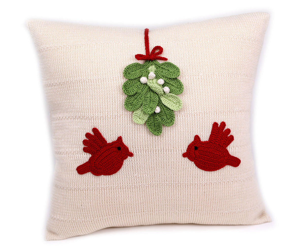 Cardinal 14" Pillow from Melange Collection