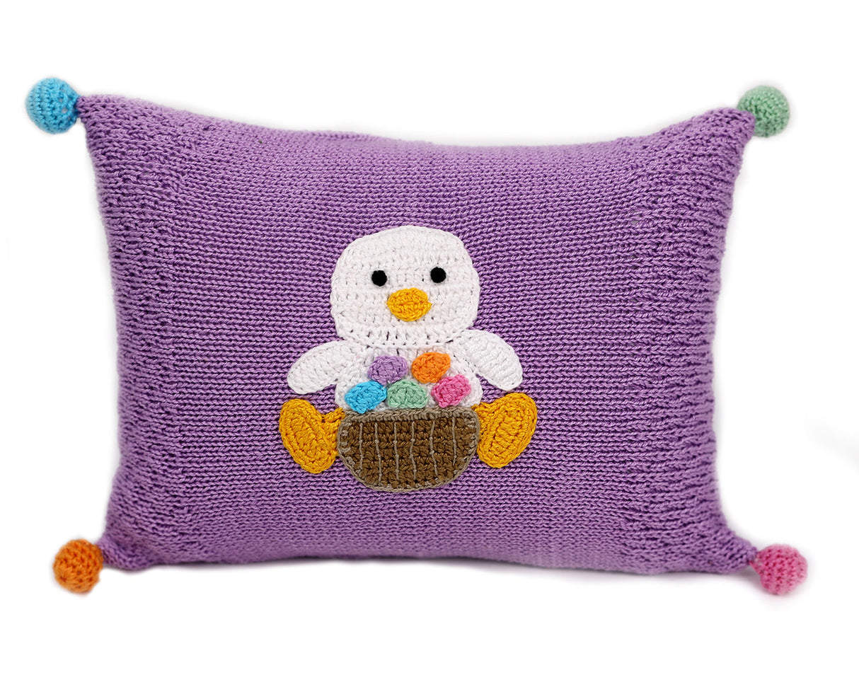 Duckling Mini Pillow from Melange Collection