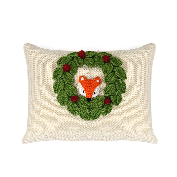 Peekaboo Fox Mini Pillow from Melange Collection