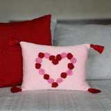 Flower Heart 8 x 11 Pillow from Melange Collection