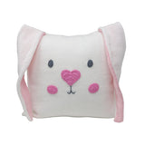 Bunny Face 10" Pillow from Melange Collection