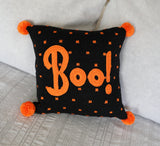 Boo 10" Pillow from Melange Collection