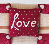 Love Pillow, 10" from Melange Collection