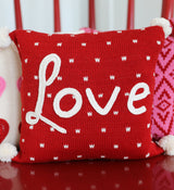 Love Pillow, 10" from Melange Collection
