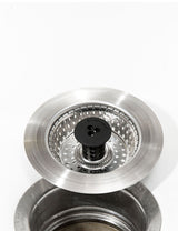Kitchen SinkShroom (Stainless) Strainer with Built-in Anti-Clog Technology from TubShroom.com