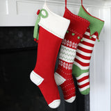 Bow Stocking, Red from Melange Collection