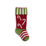 Candy Cane Stocking from Melange Collection