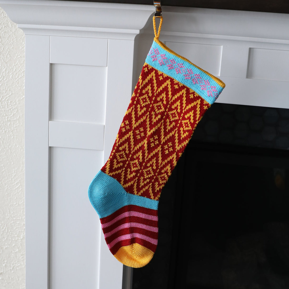 Colorful Stocking, Red from Melange Collection
