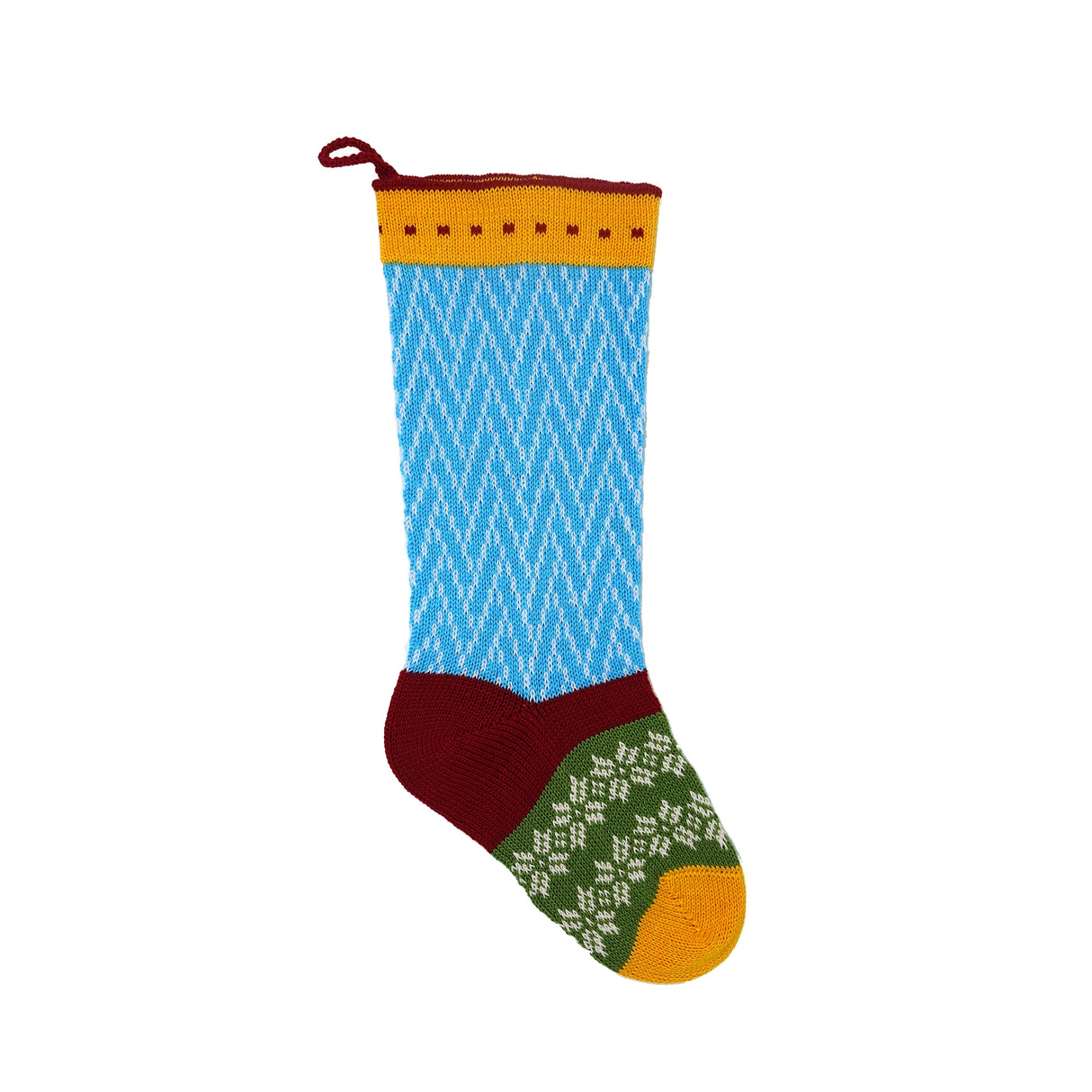 Colorful Stocking, Blue from Melange Collection