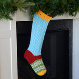 Colorful Stocking, Blue from Melange Collection