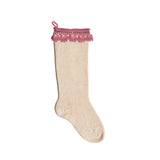 Boho Stocking, Rose from Melange Collection
