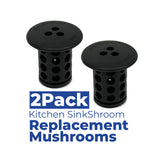 REPLACEMENT MINI MUSHROOM 2-PACK FOR KITCHEN SINKSHROOM from TubShroom.com