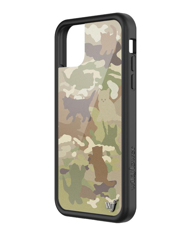 Cat Camo iPhone Case from Wildflower Cases