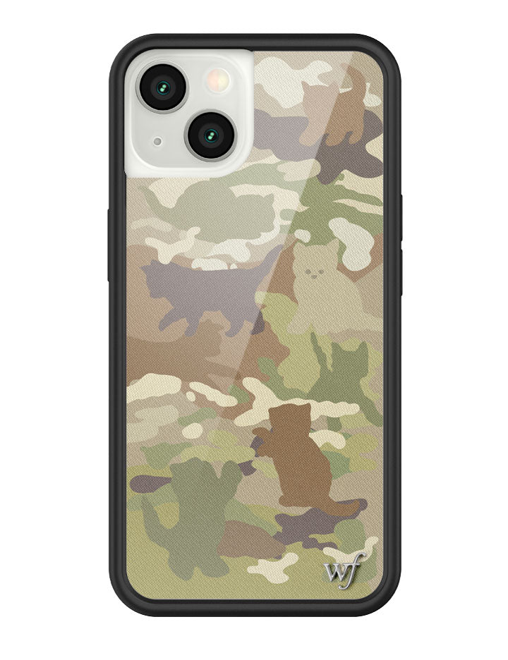 Cat Camo iPhone Case from Wildflower Cases