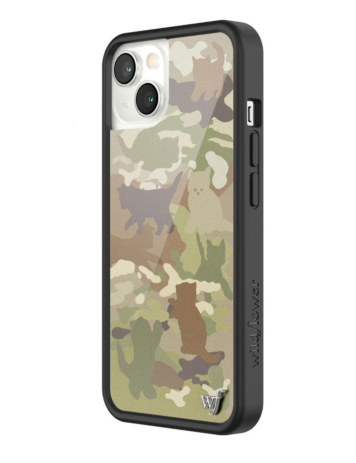 Cat Camo iPhone Case from Wildflower Cases
