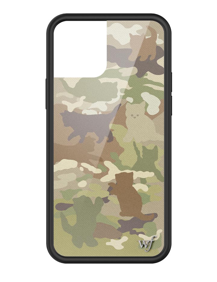 Cat Camo iPhone Case from Wildflower Cases