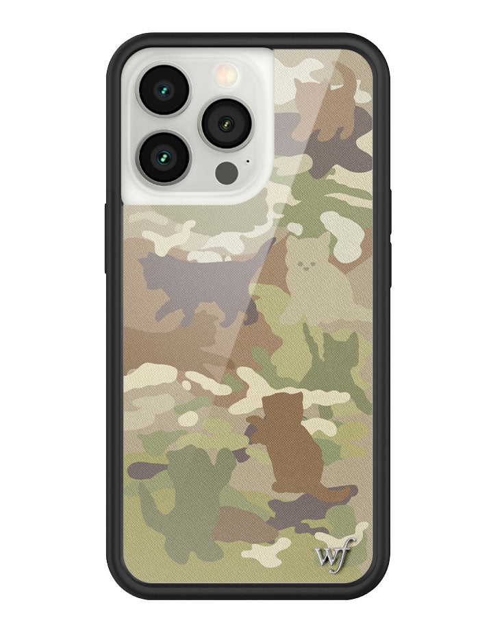 Cat Camo iPhone Case from Wildflower Cases