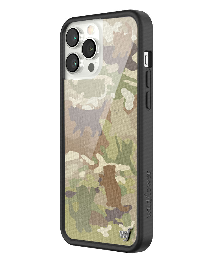 Cat Camo iPhone Case from Wildflower Cases
