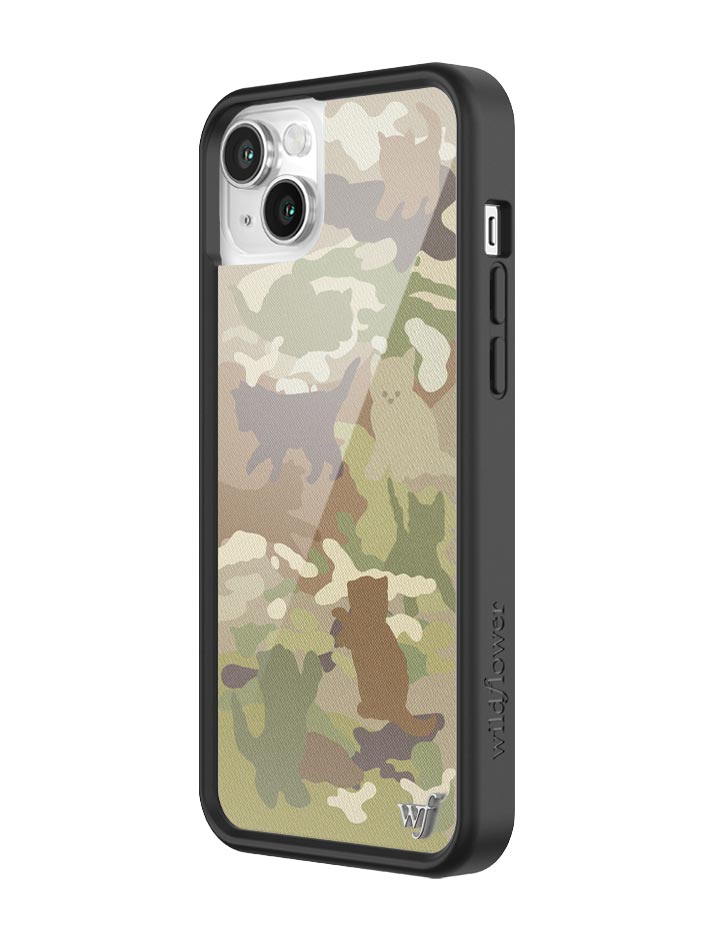 Cat Camo iPhone Case from Wildflower Cases