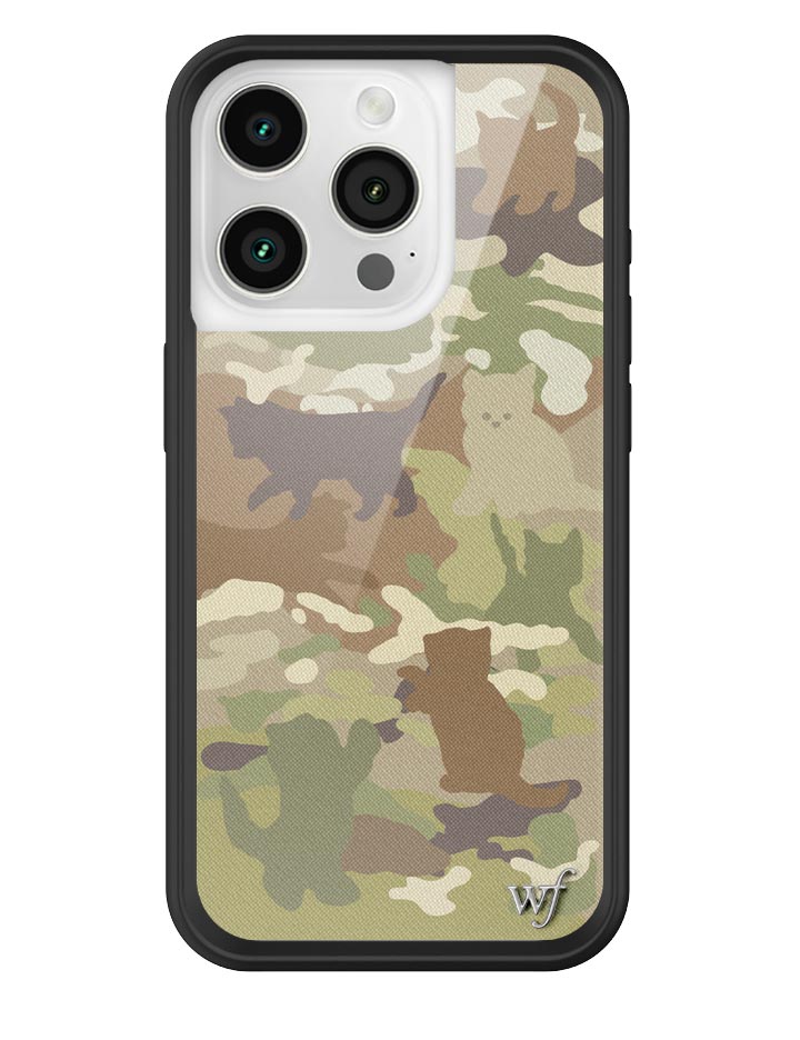 Cat Camo iPhone Case from Wildflower Cases