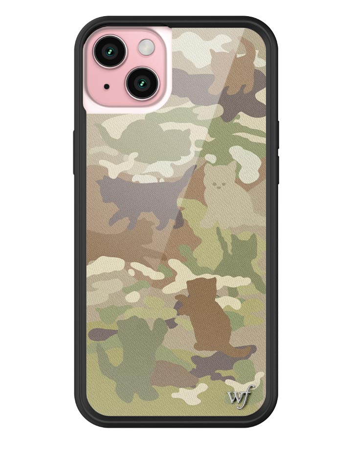 Cat Camo iPhone Case from Wildflower Cases