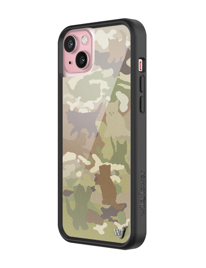 Cat Camo iPhone Case from Wildflower Cases