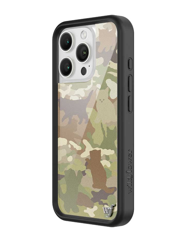 Cat Camo iPhone Case from Wildflower Cases