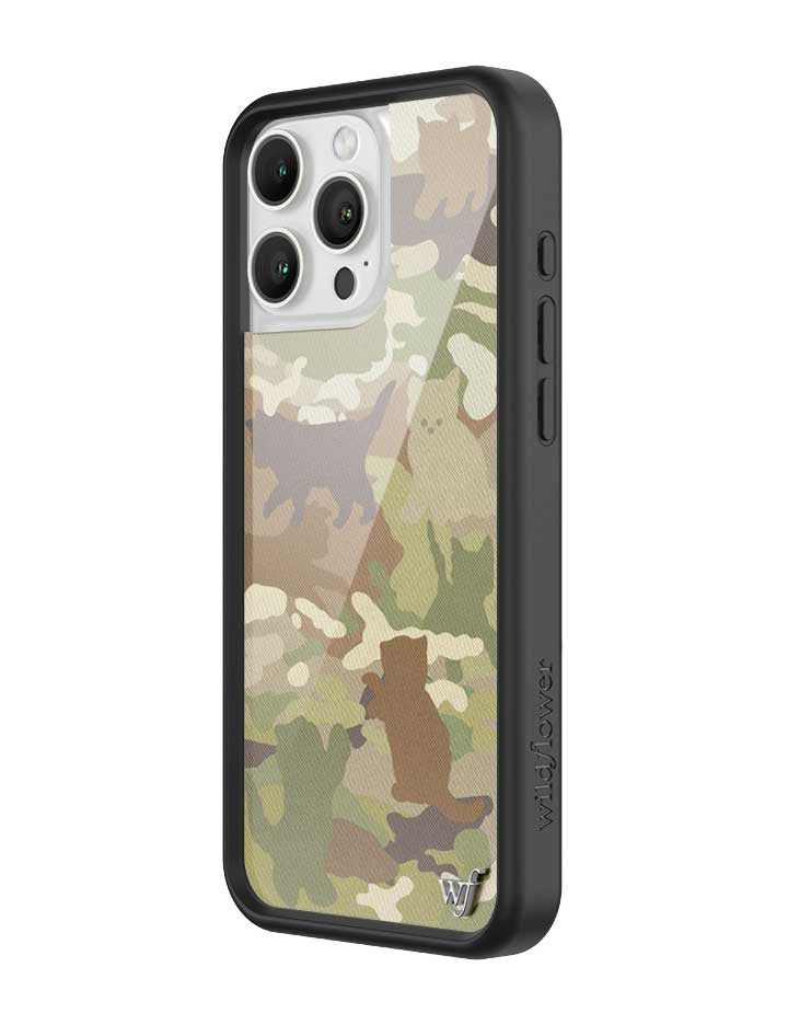 Cat Camo iPhone Case from Wildflower Cases