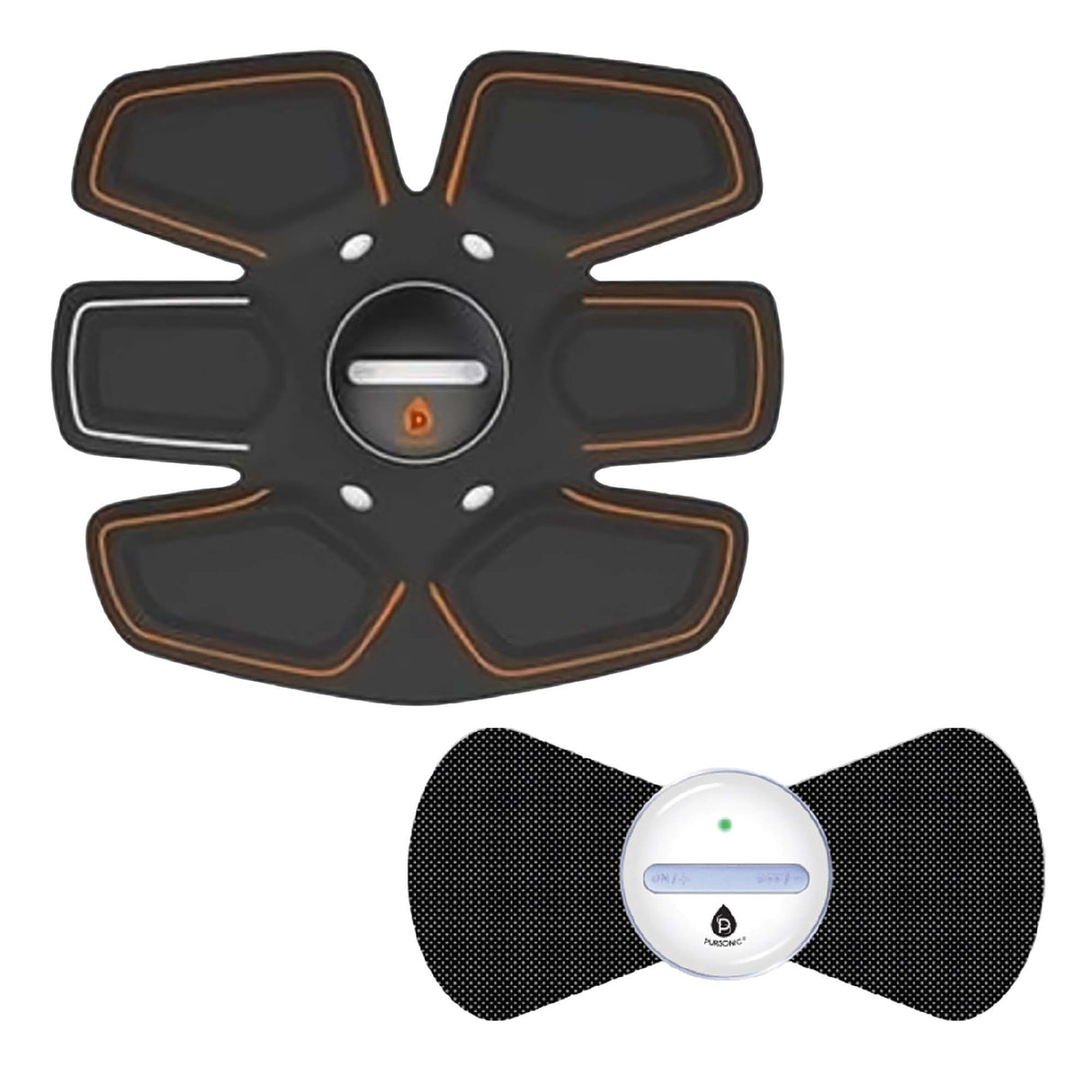 Pursonic Wireless Muscle Stimulator & Abdominal Toning Massager Set from Pursonic